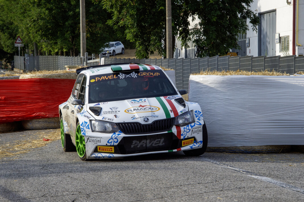 Paolo Segantini su Skoda Fabia R5 Evo