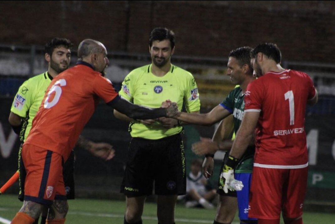 Pistoiese sconfitta nell'amichevole con il Seravezza Pozzi (foto Pistoiese FC)