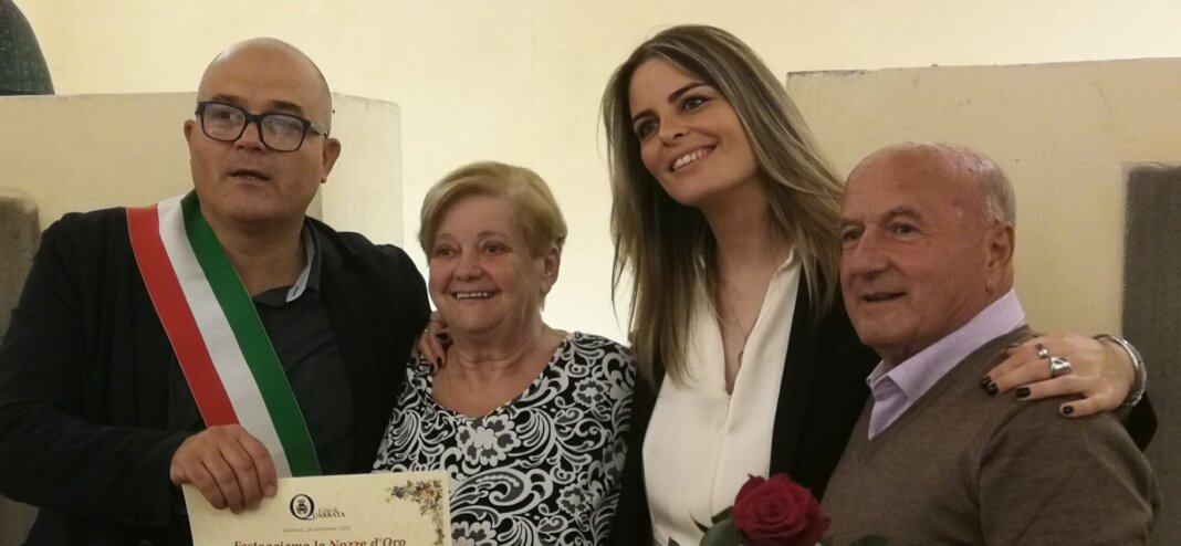 Ottantasette coppie di Quarrata hanno festeggiato le nozze d'oro a Villa La Magia