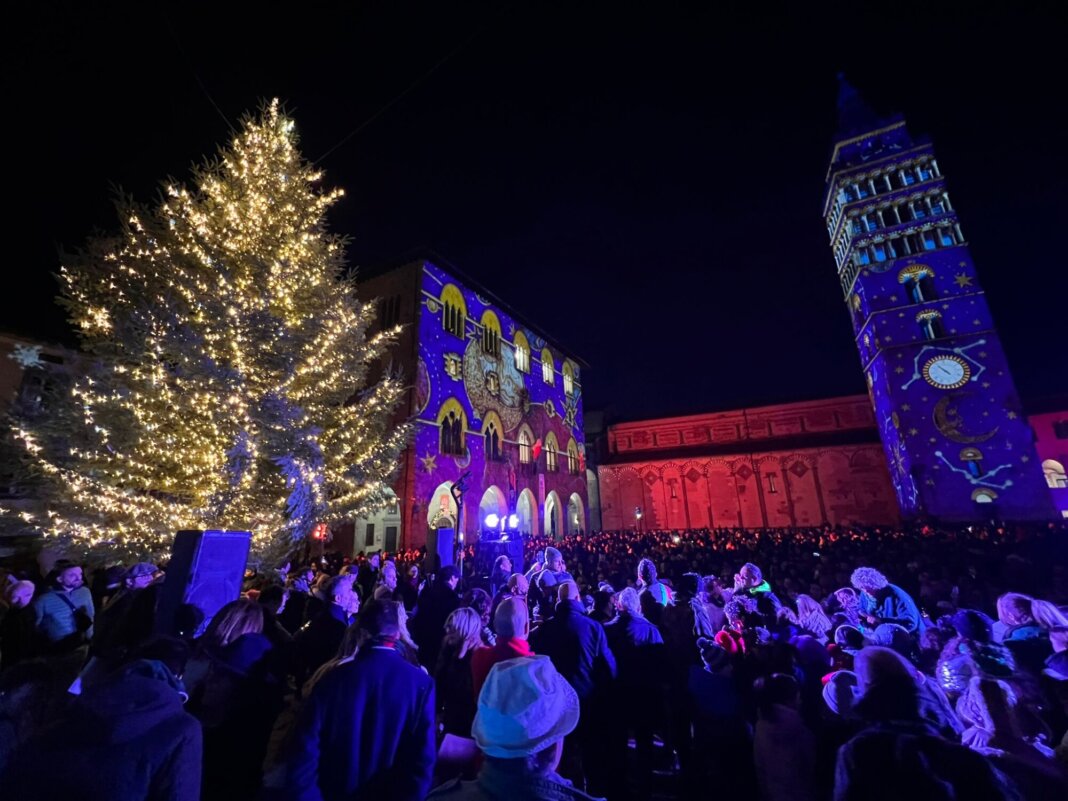 Pistoia anche quest'anno si è accesa per il Natale