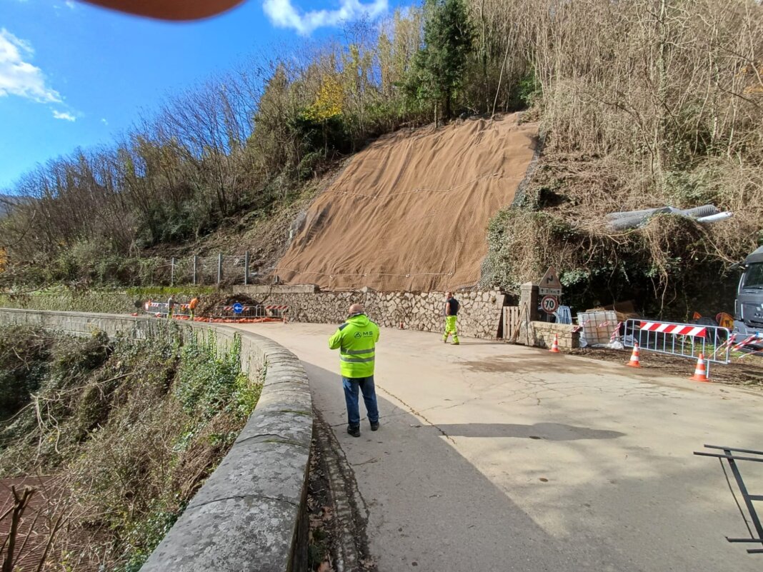 Statale del Brennero, più vicina la riapertura dopo la frana a San Marcello Piteglio