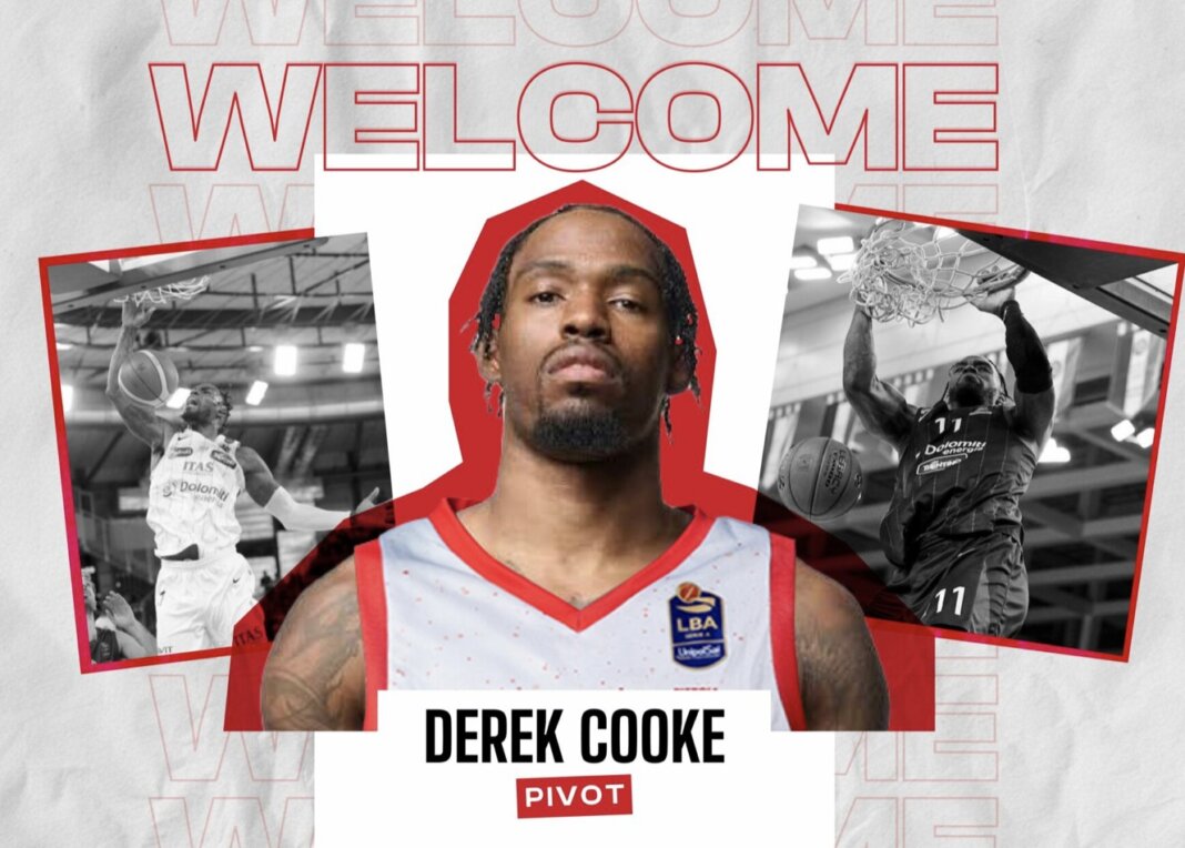 Un altro volto nuovo per il Pistoia Basket 2000: ecco il centro Derek Cooke