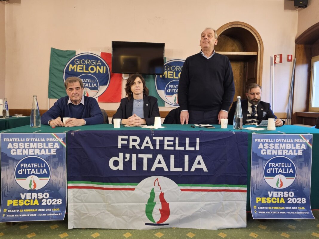 Letizia Bagnoli presidente del circolo di Fratelli d'Italia di Pescia