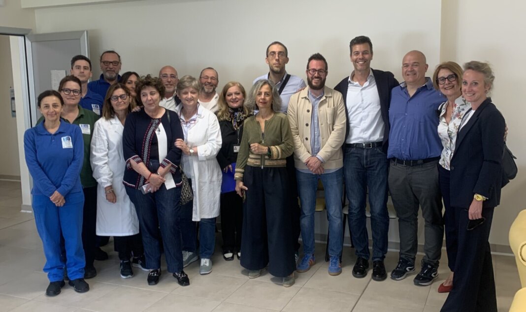 Il dg Valerio Mari in sopralluogo alle case di comunità della piana pistoiese