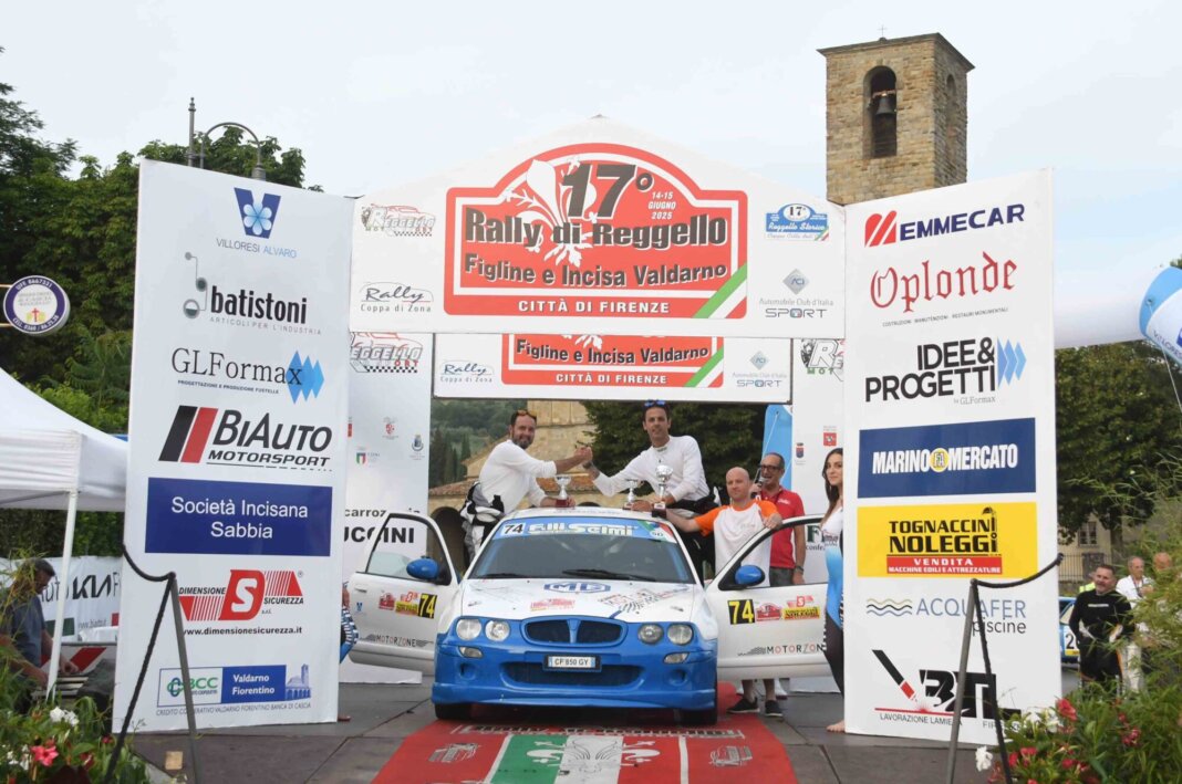 Motor Zone, dopo il successo fra le scuderie in Valdarno l'obiettivo è il Rally della Valdinievole