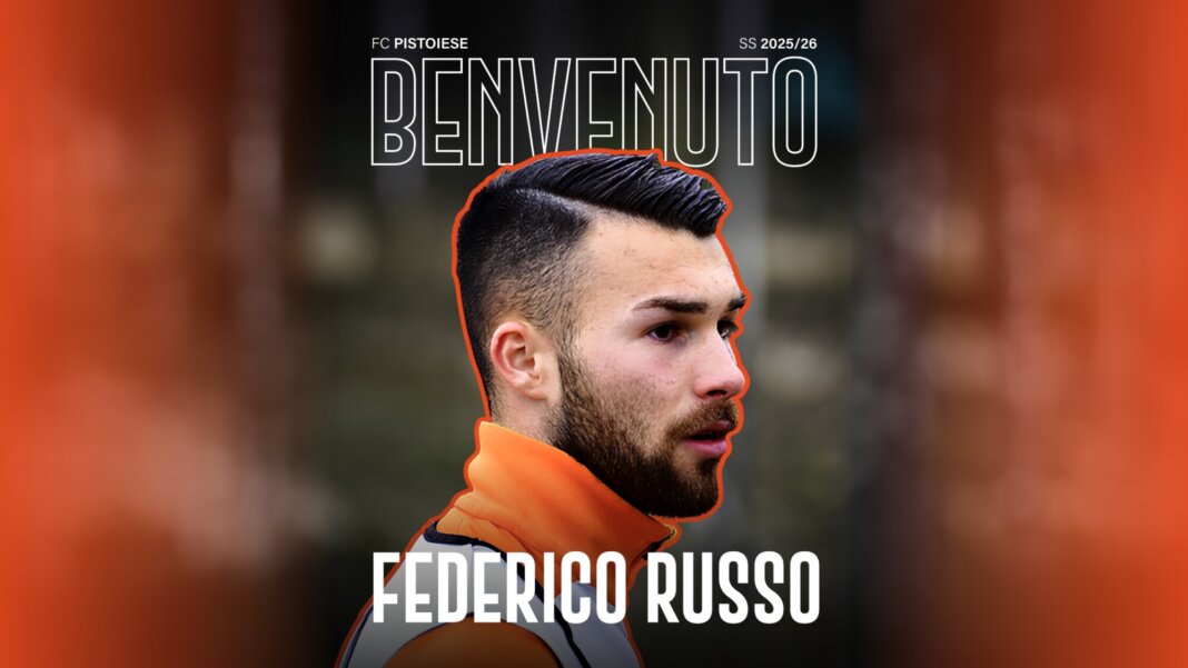 È l'attaccante Federico Russo la ciliegina sulla torta del mercato della Pistoiese