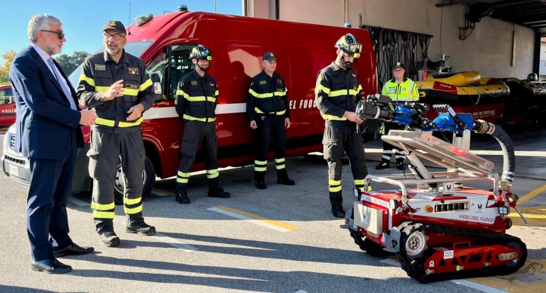 carabba vigili del fuoco pistoia