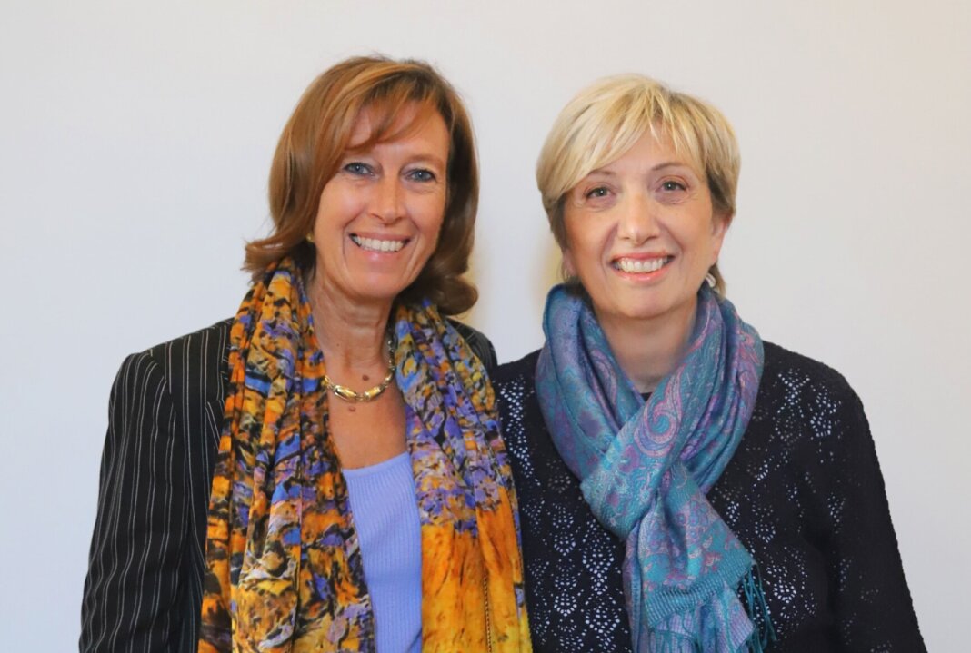 Laura Dominici e Perla Cappellini autrici della pubblicazione
