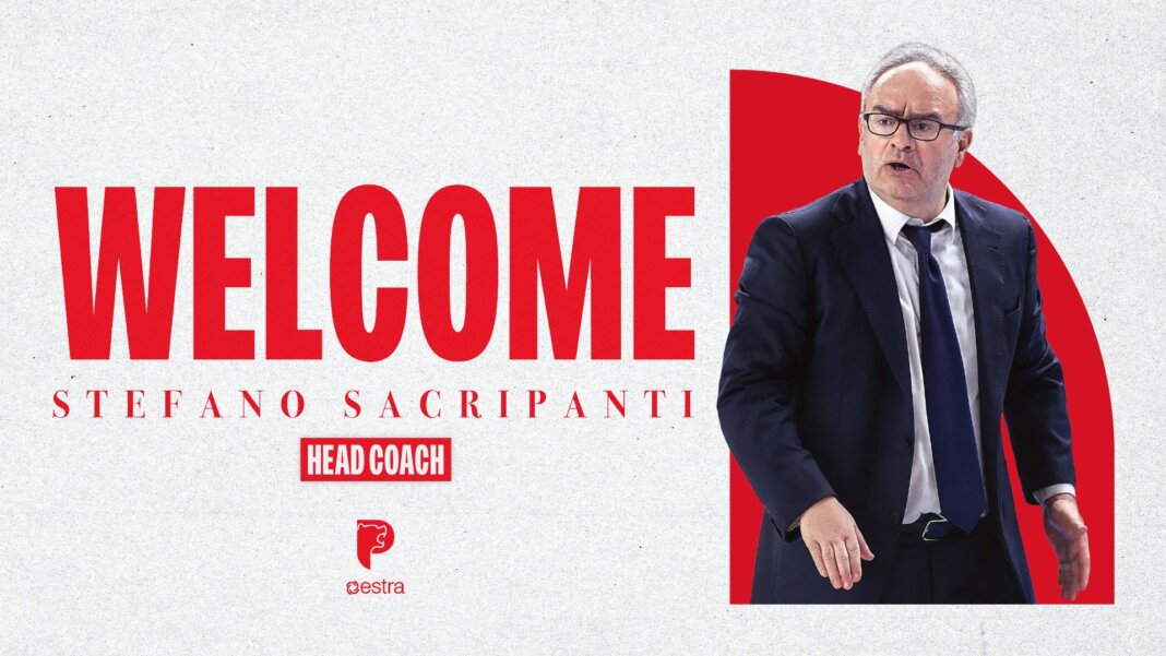 Pistoia Basket 2000, in panchina arriva Pino Sacripanti