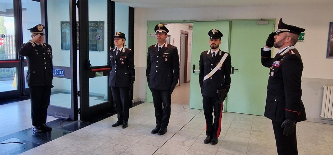 In visita al comando provinciale il comandante della legione carabinieri Toscana