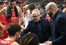 Pistoia Basket 2000, crollo a Rimini: netto ko nell’ultima del 2025