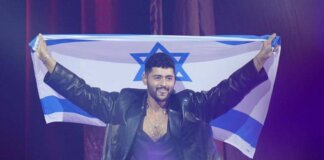 Eurovision, il grido dopo l’esibizione di Israele: il messaggio di Noam Bettan