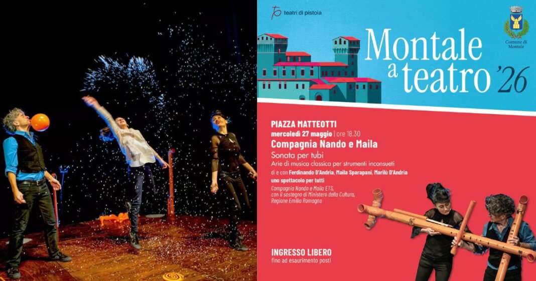 Montale al teatro 2026