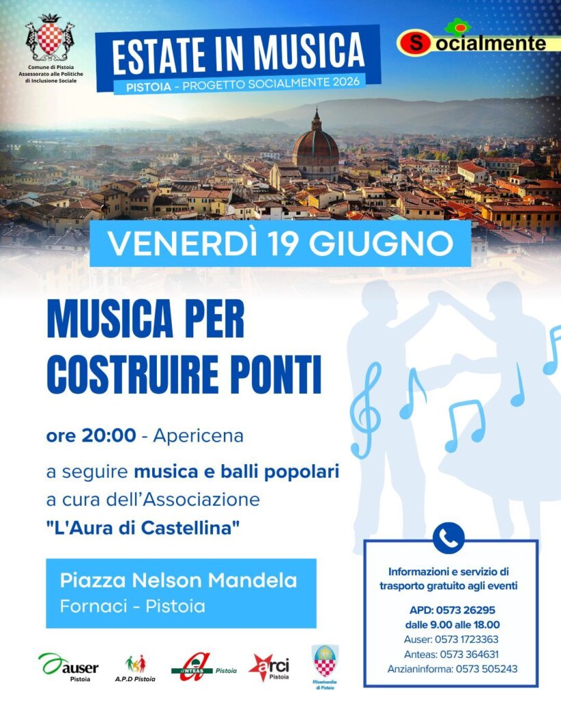 Locandina dell'evento Musica per costruire ponti