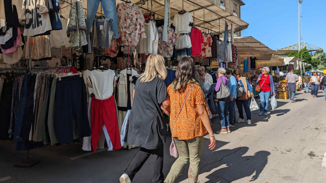 Il mercato allo stadio