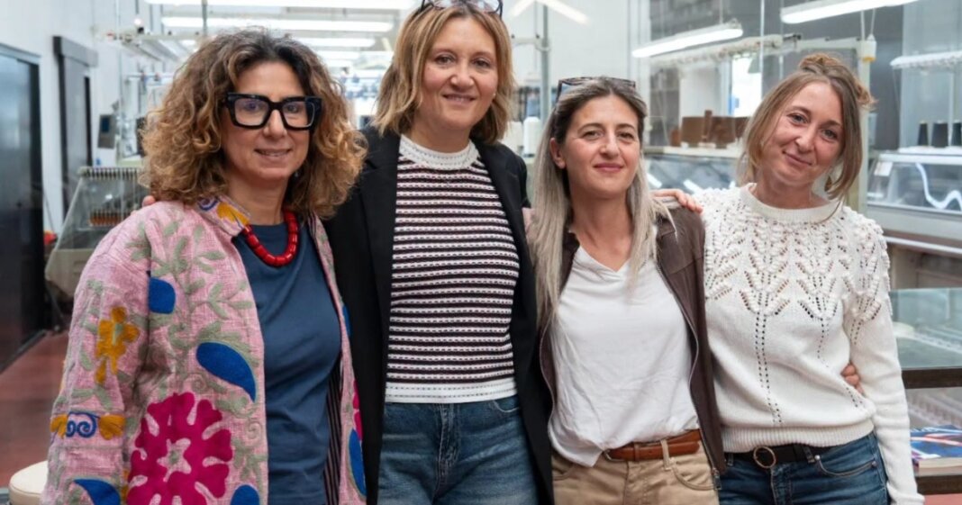 Stefania Nesi e il nuovo maglificio sociale di pistoia