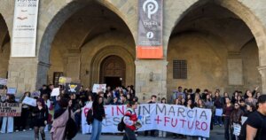 Proteste studentesche a Pistoia